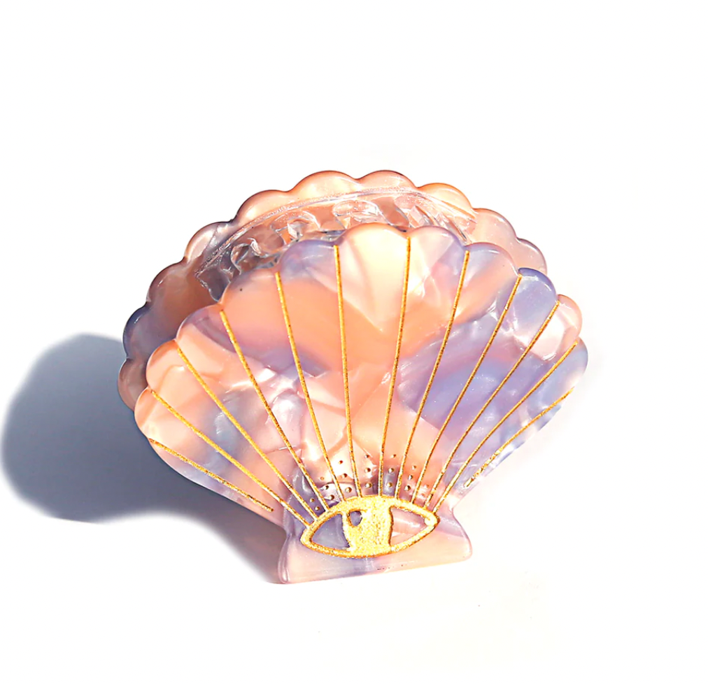 Shell Clip - Pastel Pearl