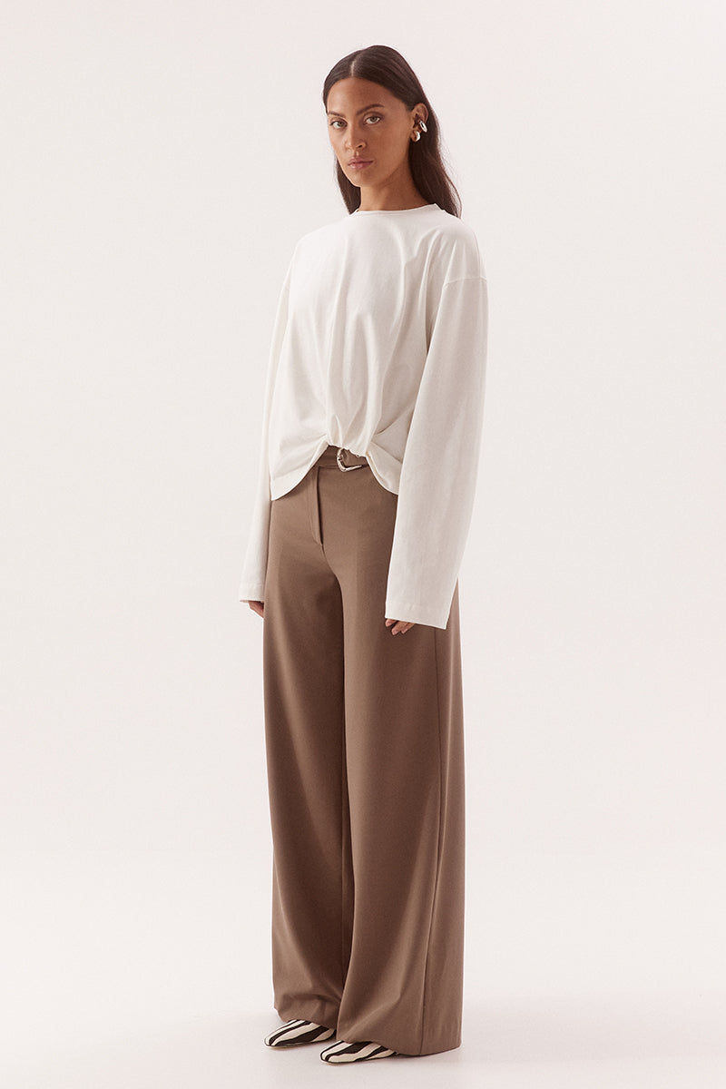 Sovere Izel Long Sleeve Top - Chalk