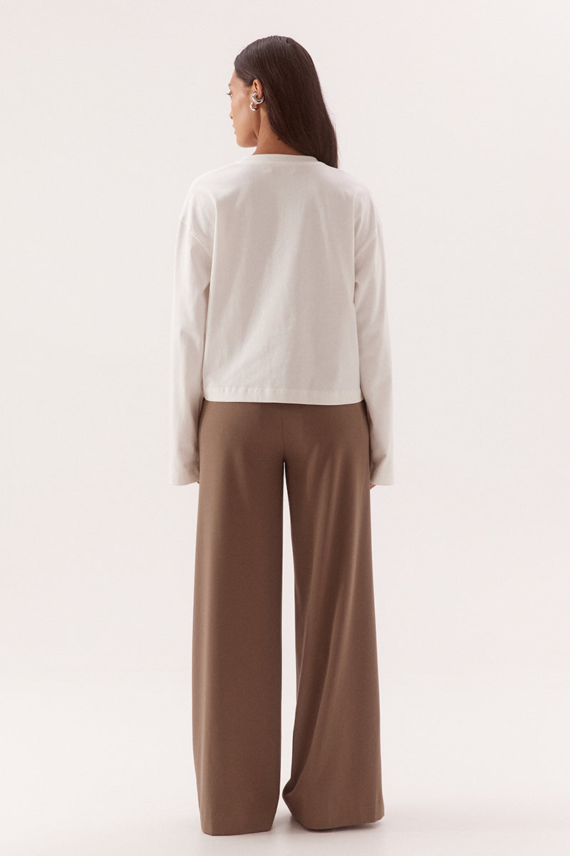 Sovere Izel Long Sleeve Top - Chalk