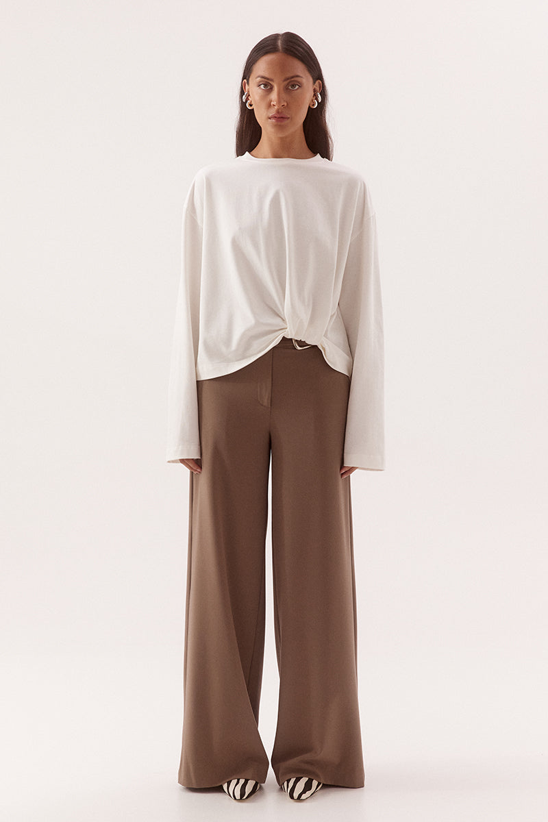Sovere Izel Long Sleeve Top - Chalk