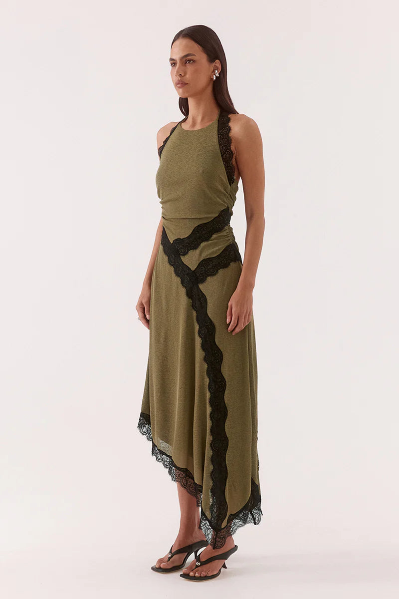 Sovere Loni Dress - Olive
