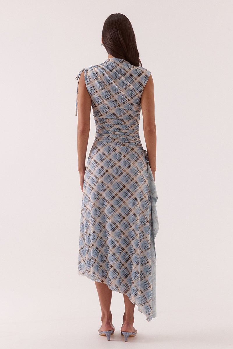 Sovere Novalyn Plaid Dress - Check