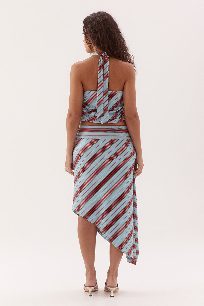 Sovere Zumi Stripe Top - Blue