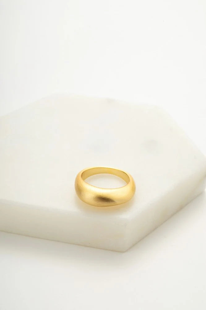 Zafino Steph Brushed Ring - Gold