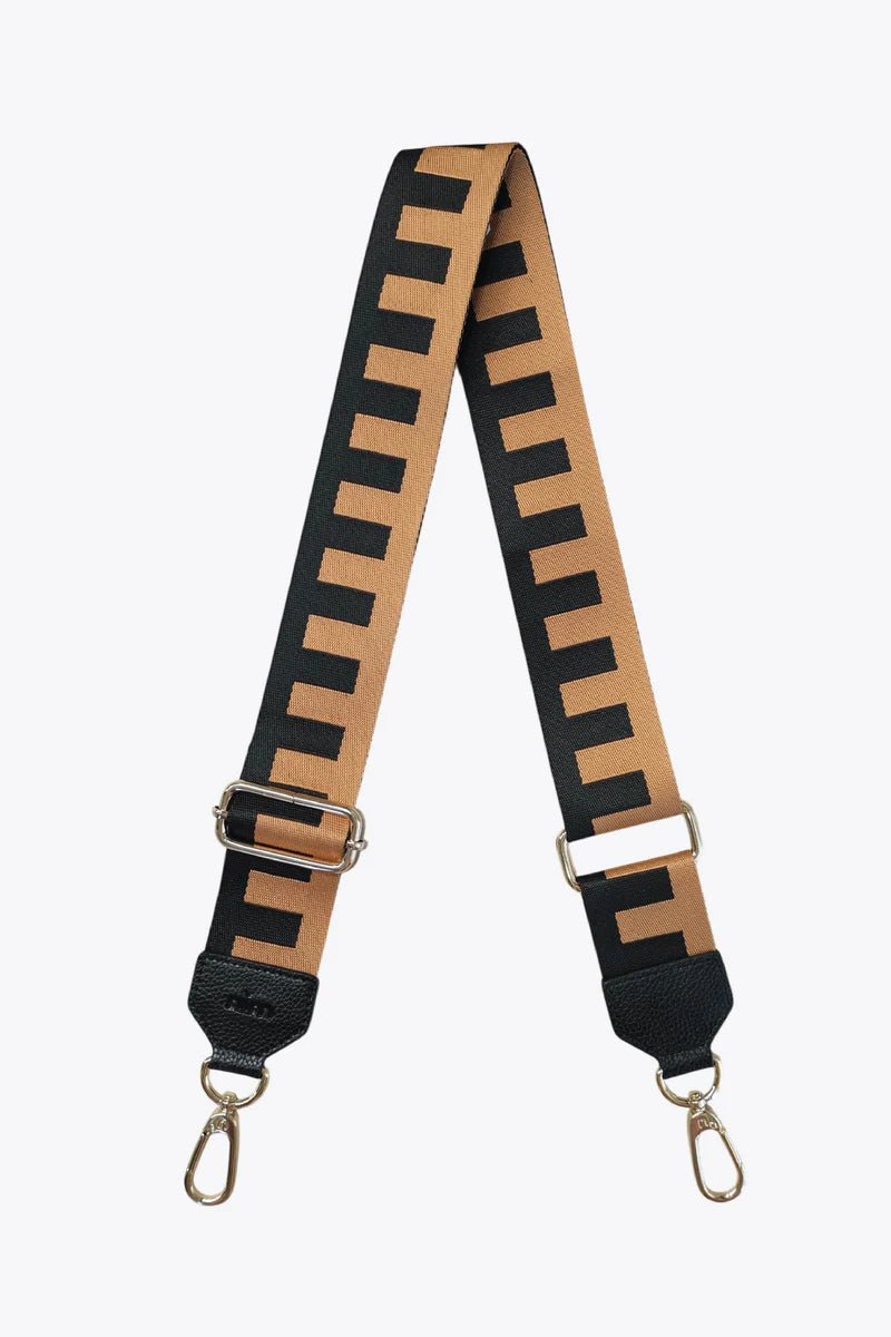 NIM Shoulder Strap - Brown/Black Block