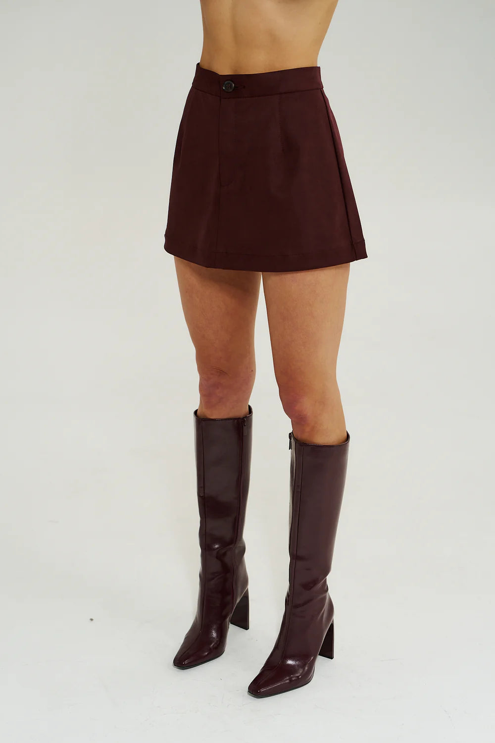 Summi Summi A-Line Skirt - Syrah