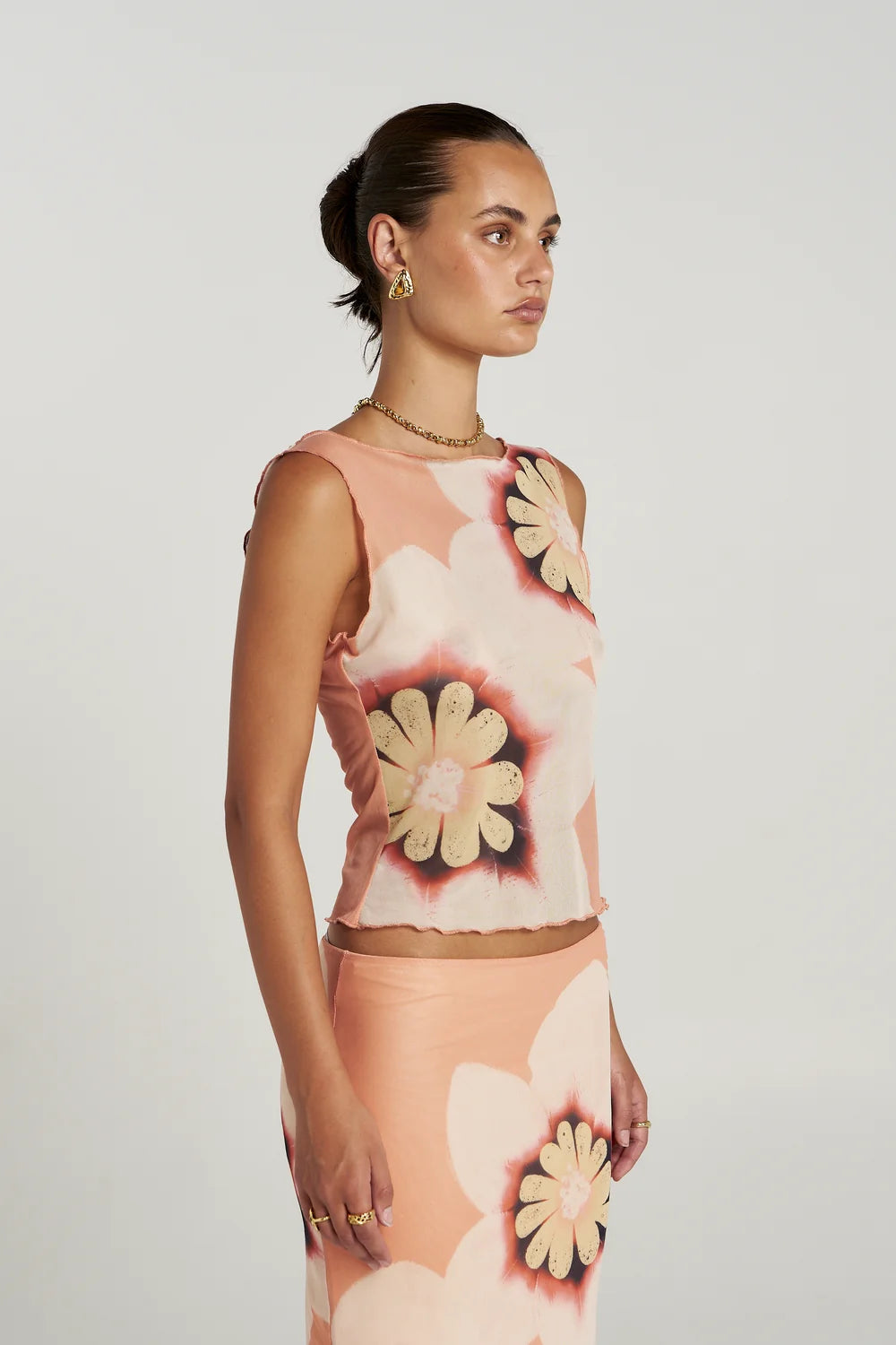 Summi Summi Boatneck Tank - Harlequin