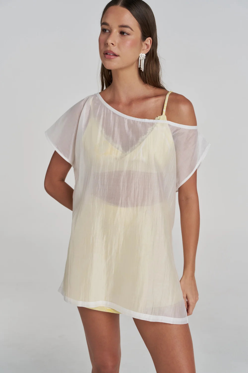 Summi Summi Cross Me Bralette - Magnolia COMING SOON