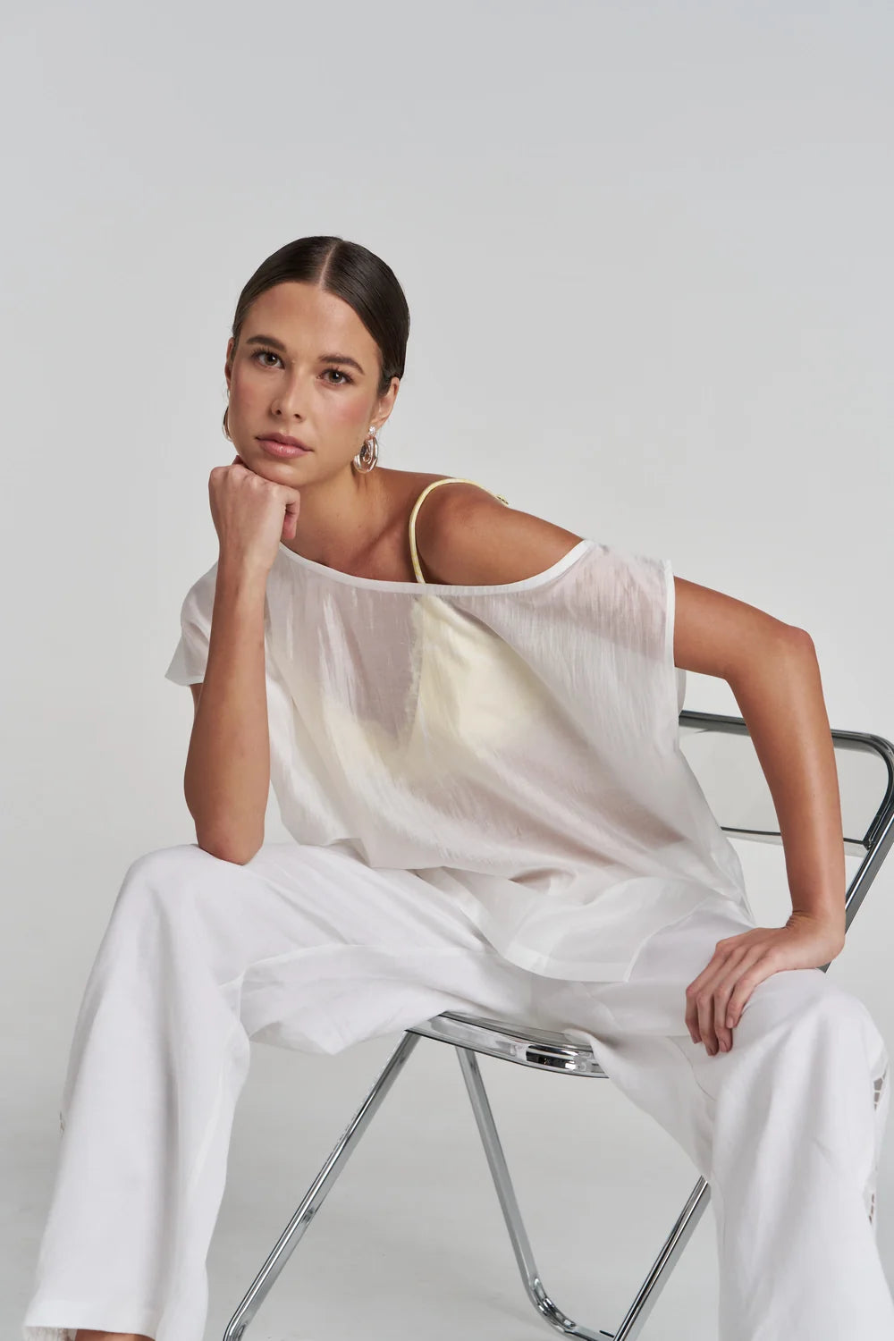 Summi Summi Crystal Top - White COMING SOON