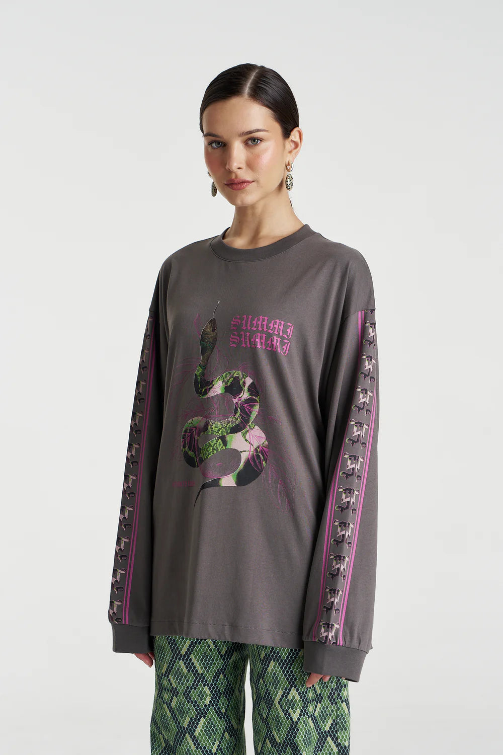 Summi Summi Eden LS Tee - Shadow