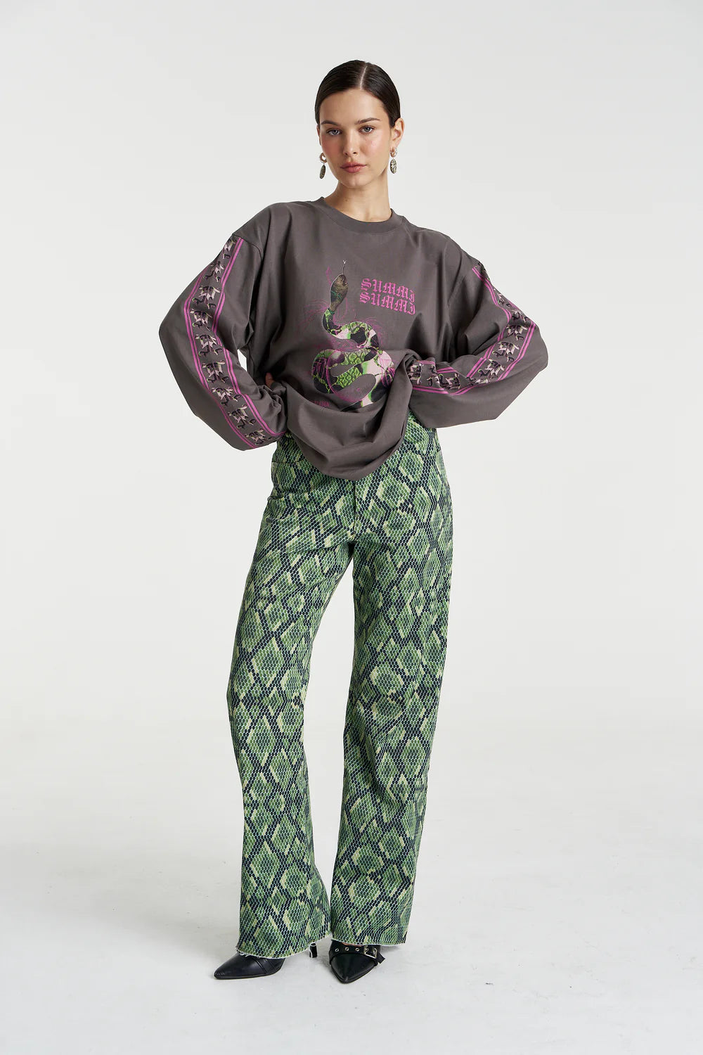 Summi Summi Eden LS Tee - Shadow