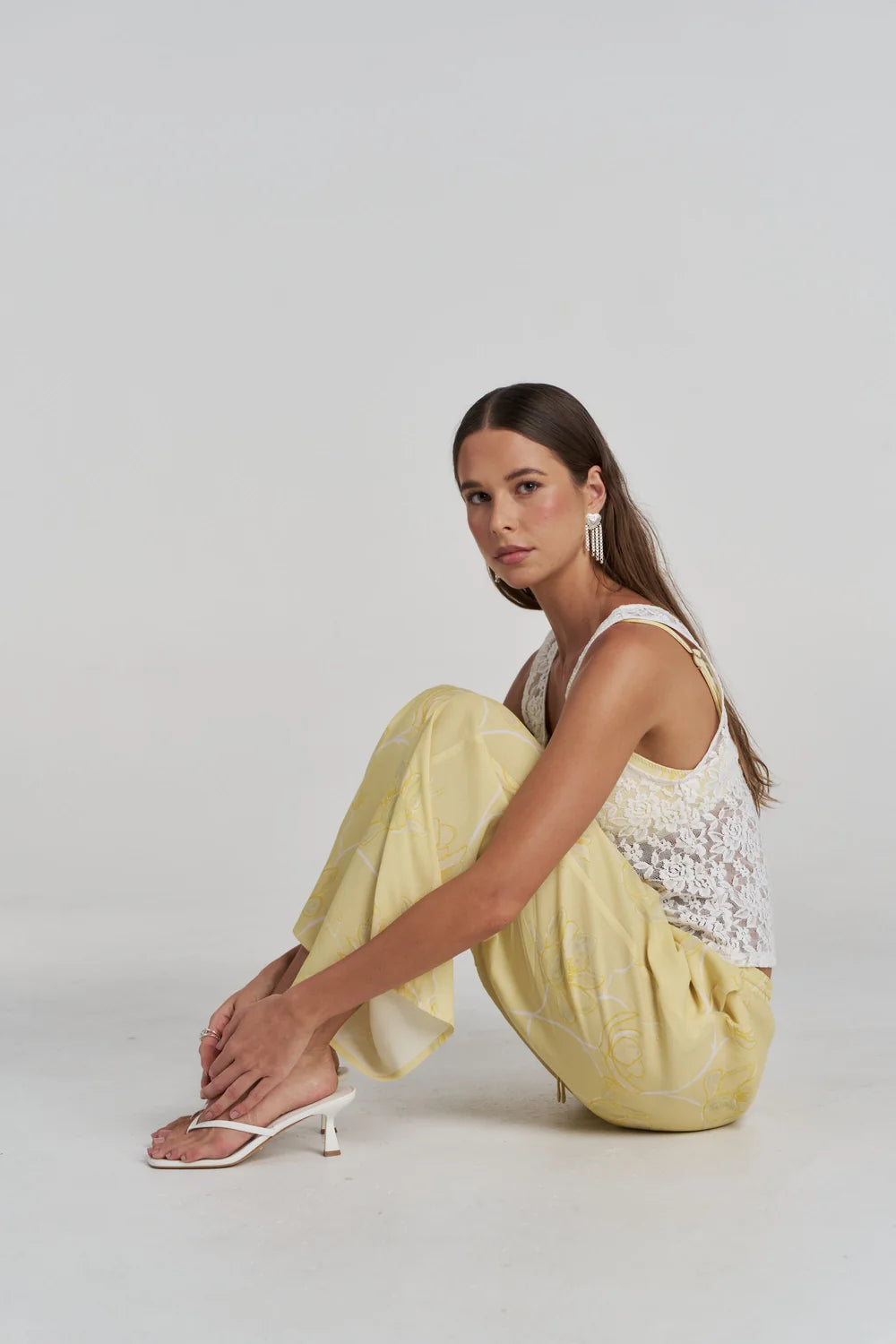 Summi Summi Elastic Waist Pant - Magnolia COMING SOON