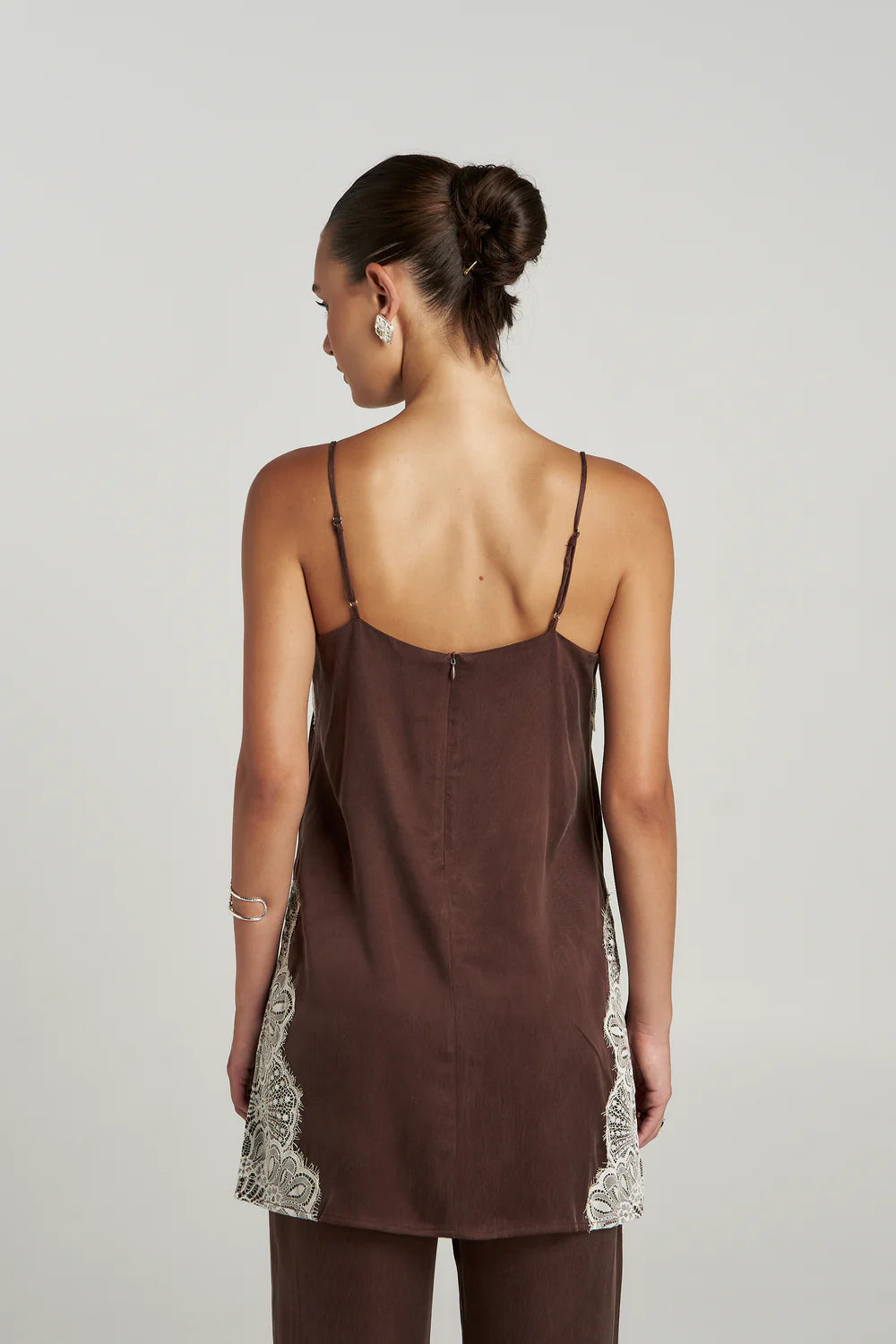 Summi Summi Florence Shift Top - Espresso