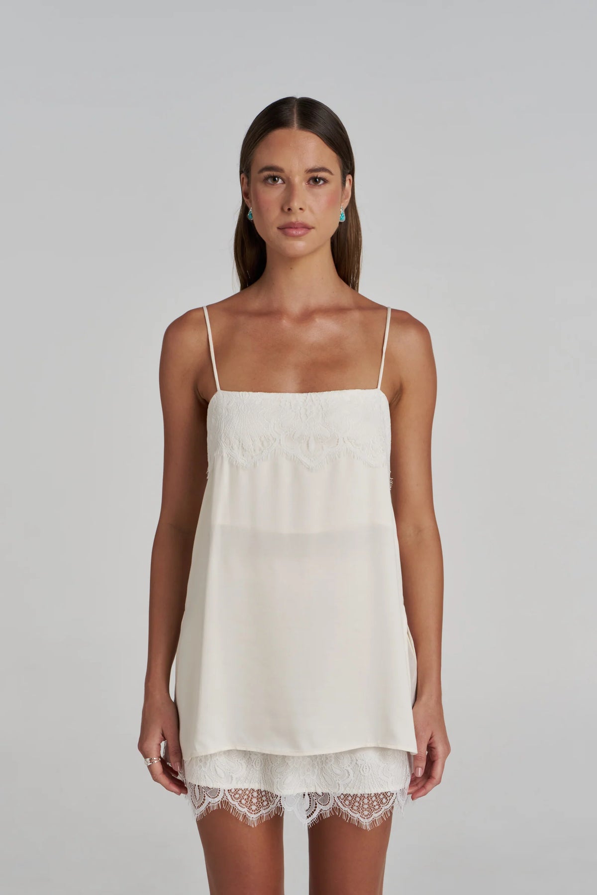 Summi Summi Florence Shift Top - White COMING SOON