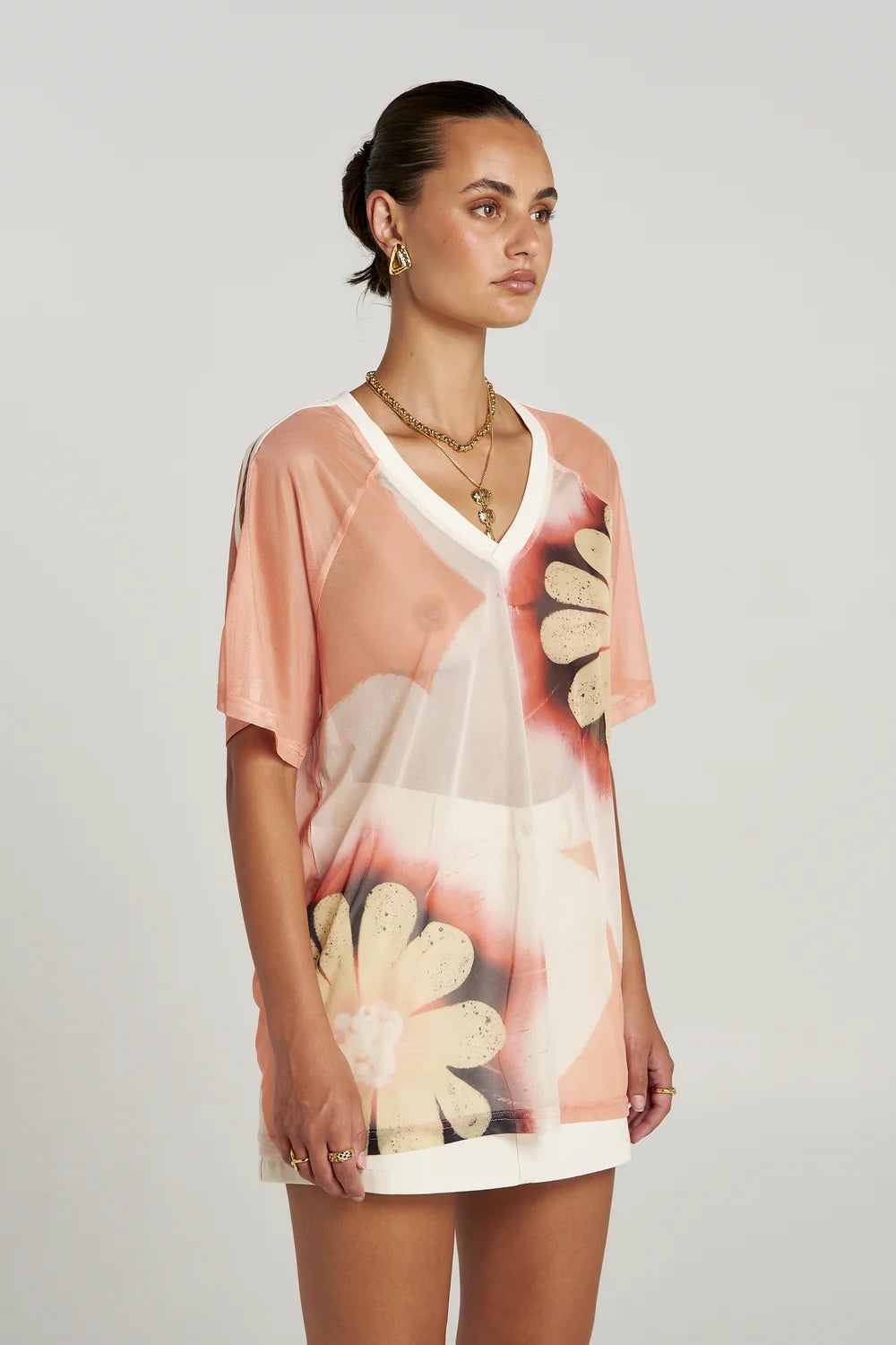 Summi Summi Harlequin Tee - Harlequin
