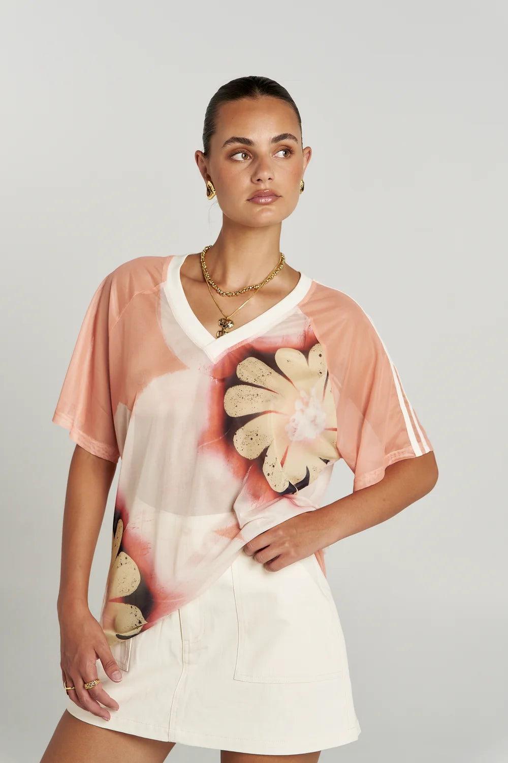 Summi Summi Harlequin Tee - Harlequin