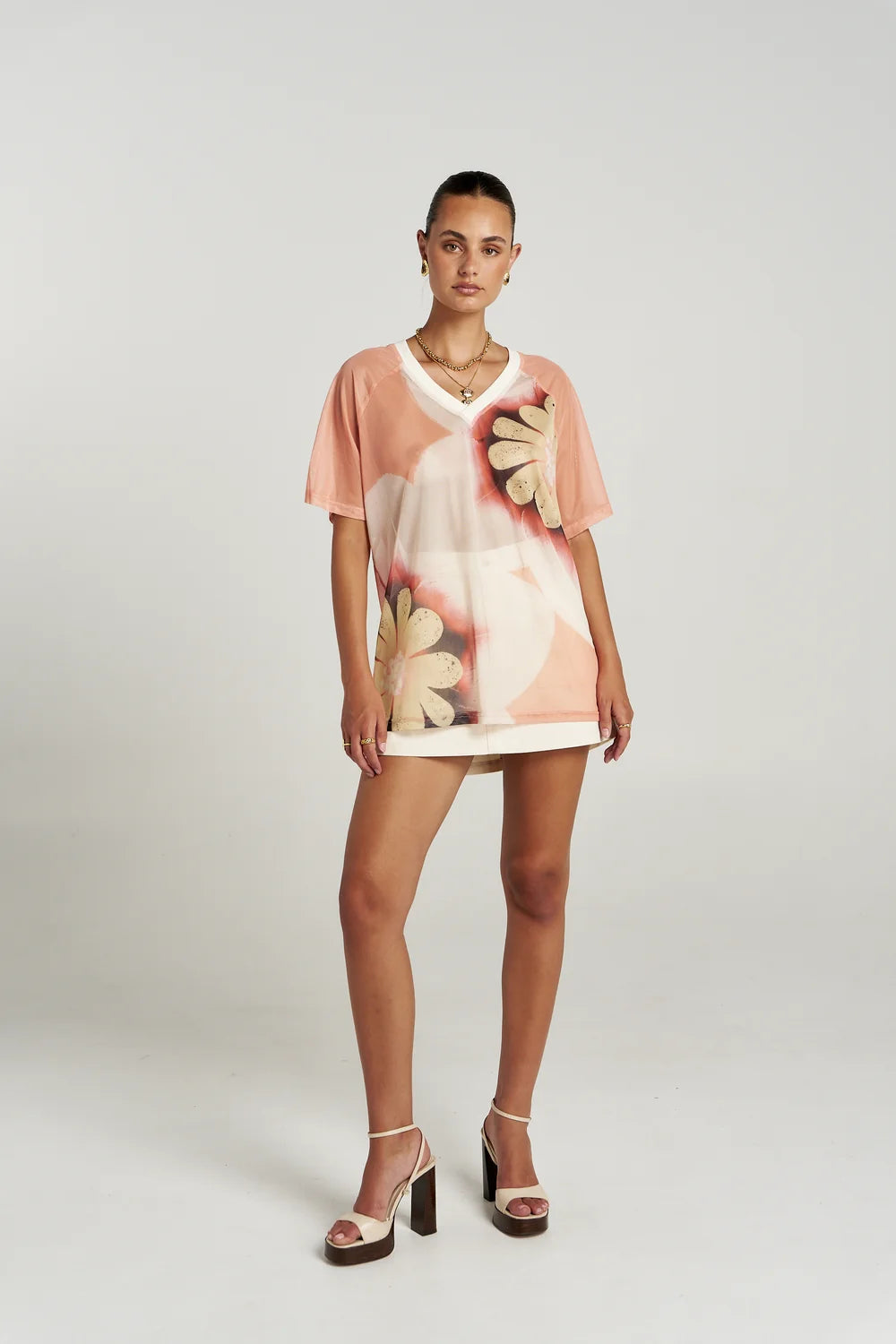 Summi Summi Harlequin Tee - Harlequin