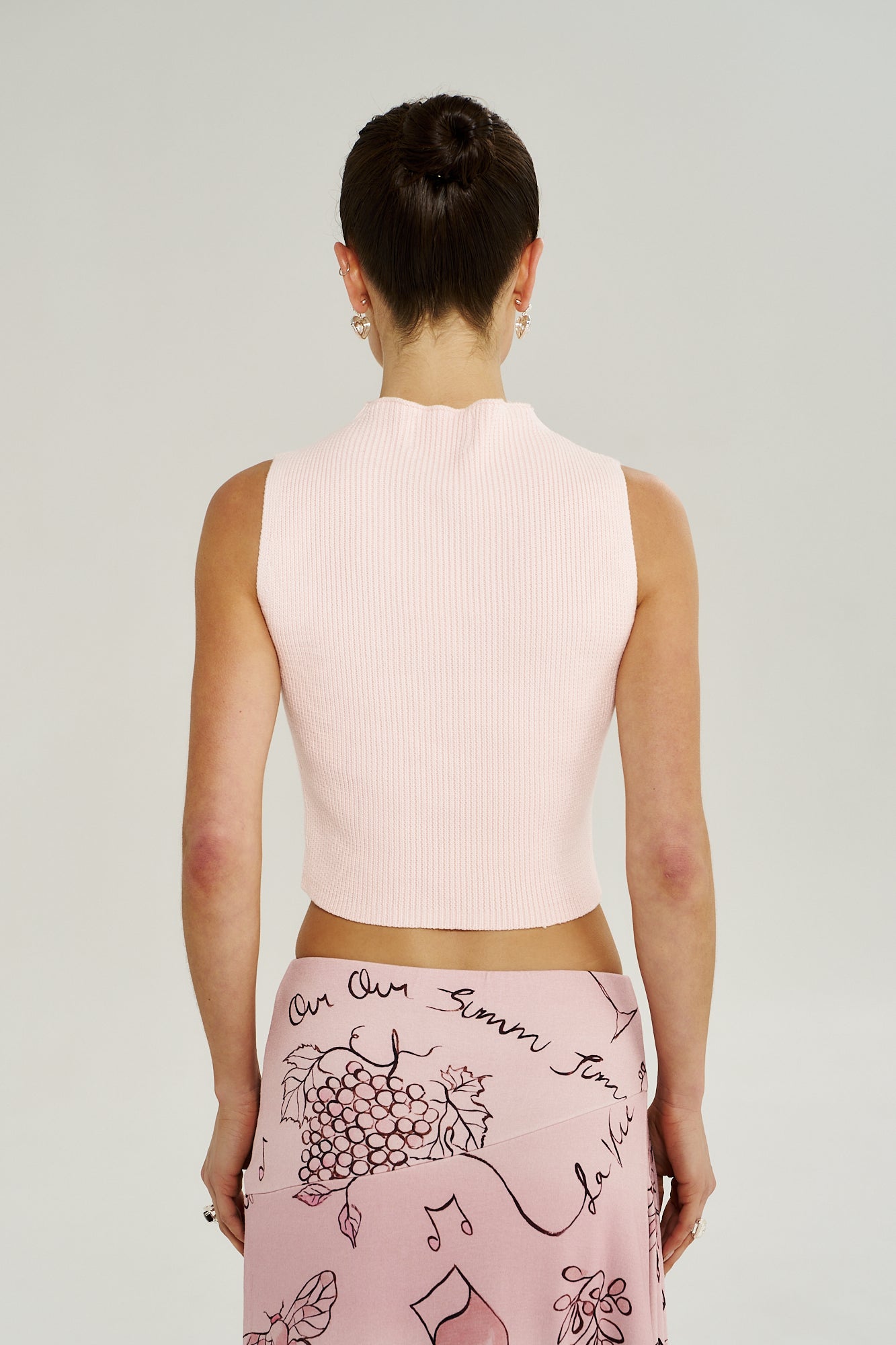 Summi Summi Knit High Neck Tank