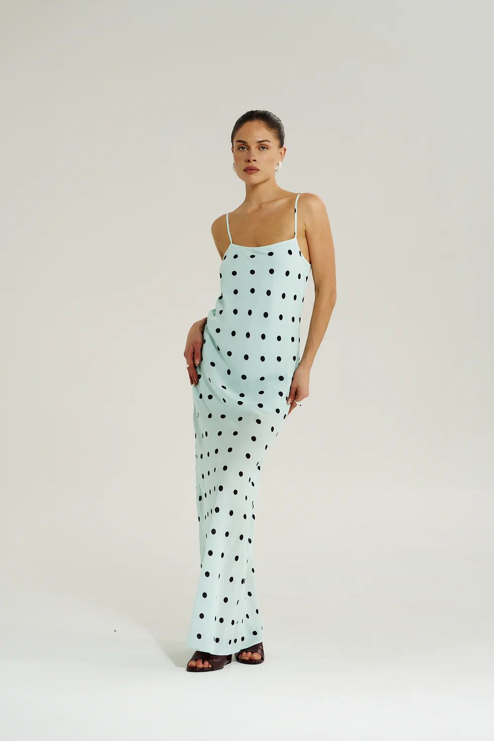 Summi Summi Luna Maxi Dress - Pinot Drop