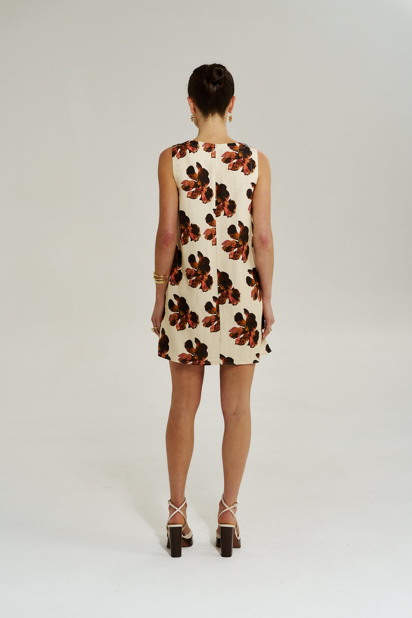 Summi Summi V Neck Mini Dress