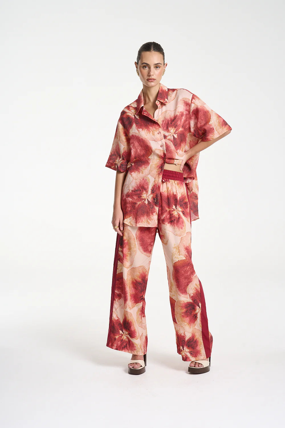 Summi Summi Wide Leg Pant - Aloha