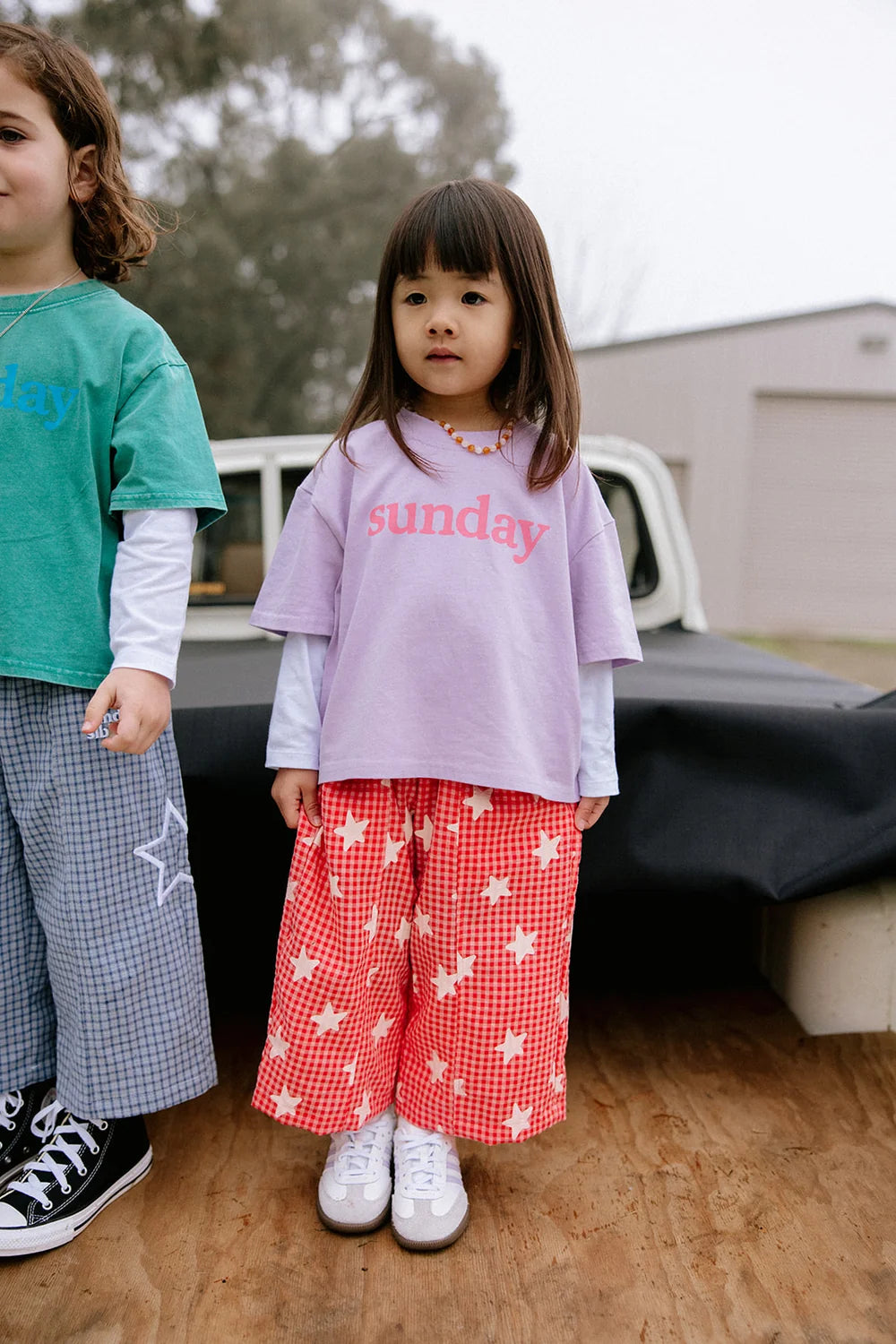 Sunday Siblings Sunday Tee - Purple
