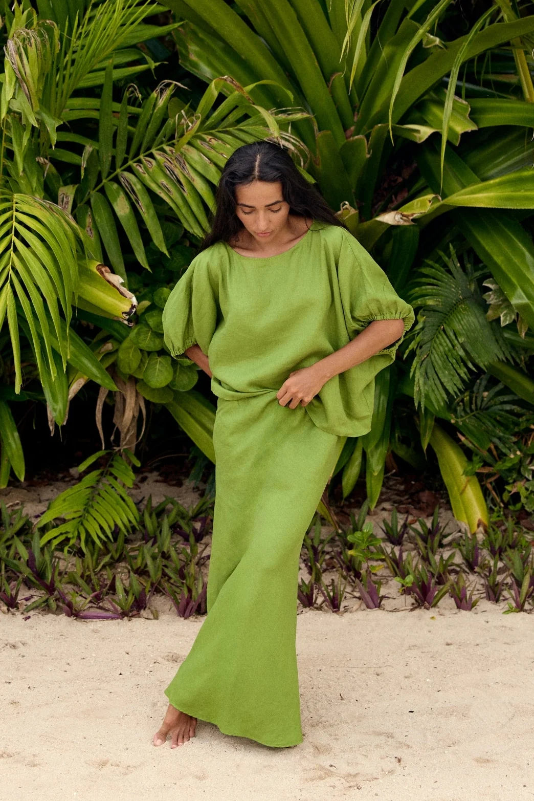 Lilly Pilly Tina Top - Lime
