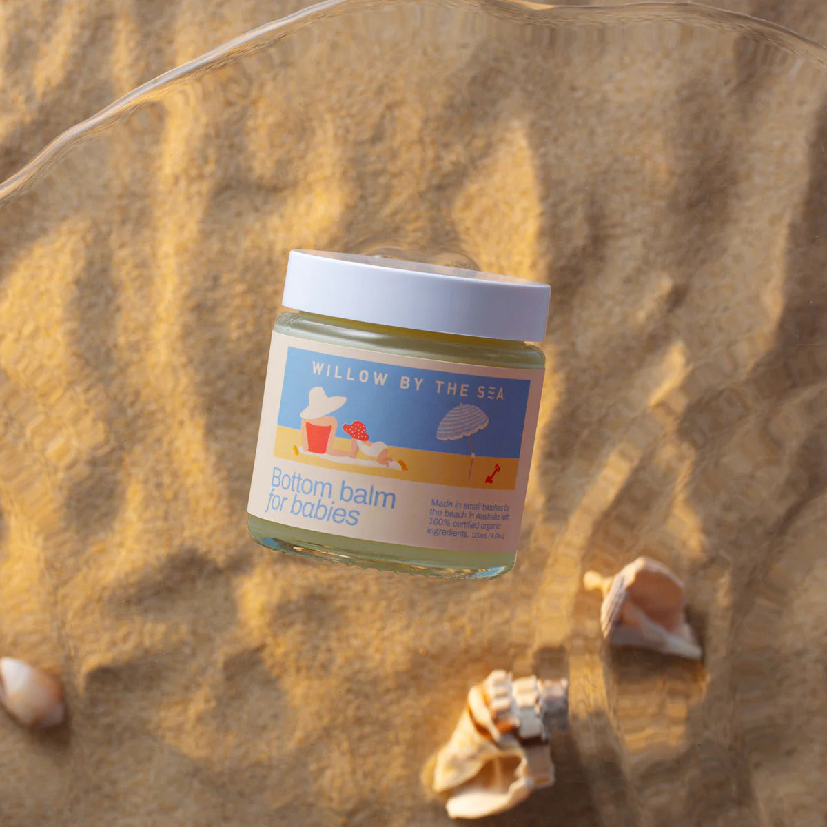 Willow By The Sea Bottom Balm for babies