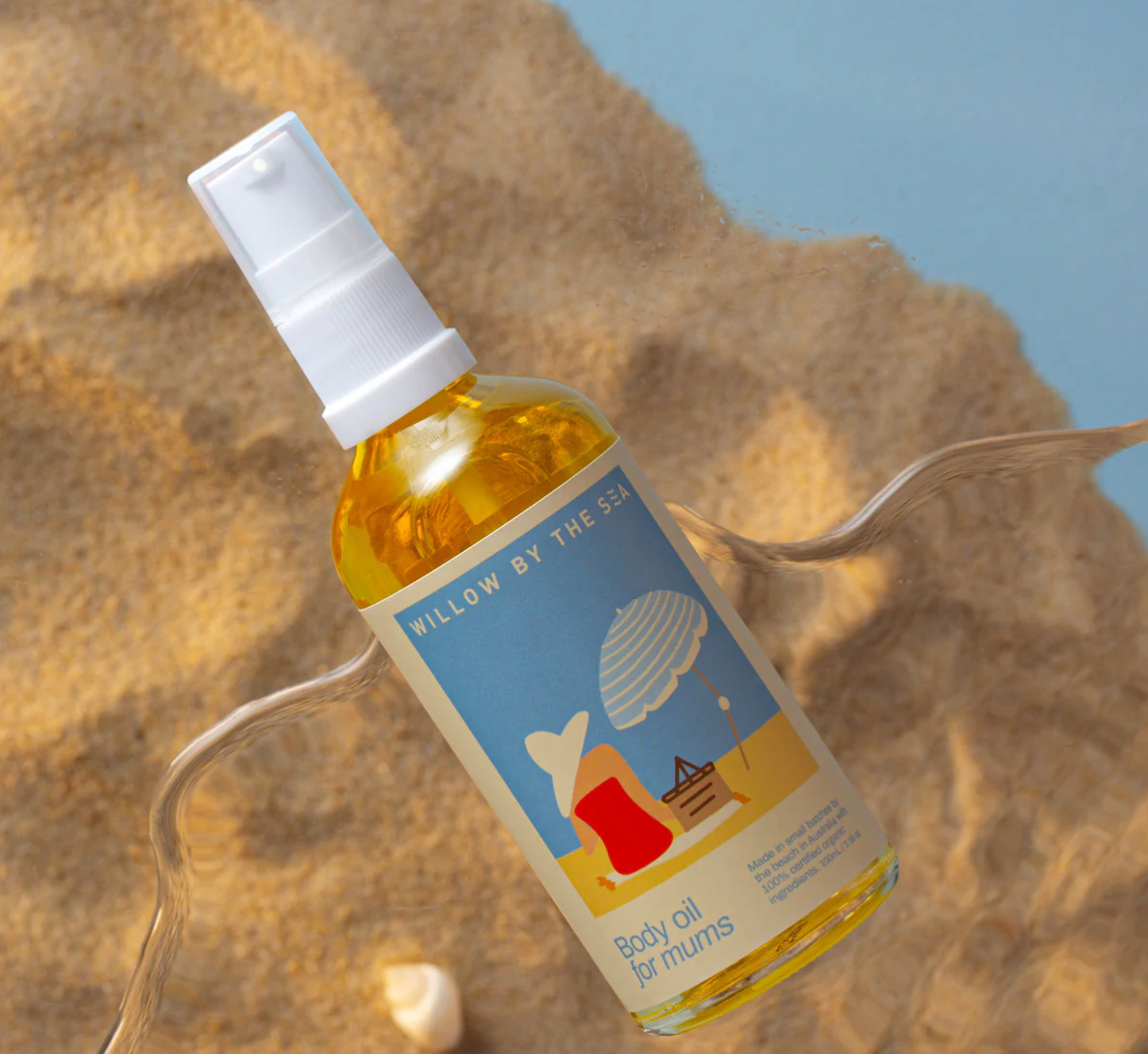 Willow By The Sea Firming Body Oil for mum