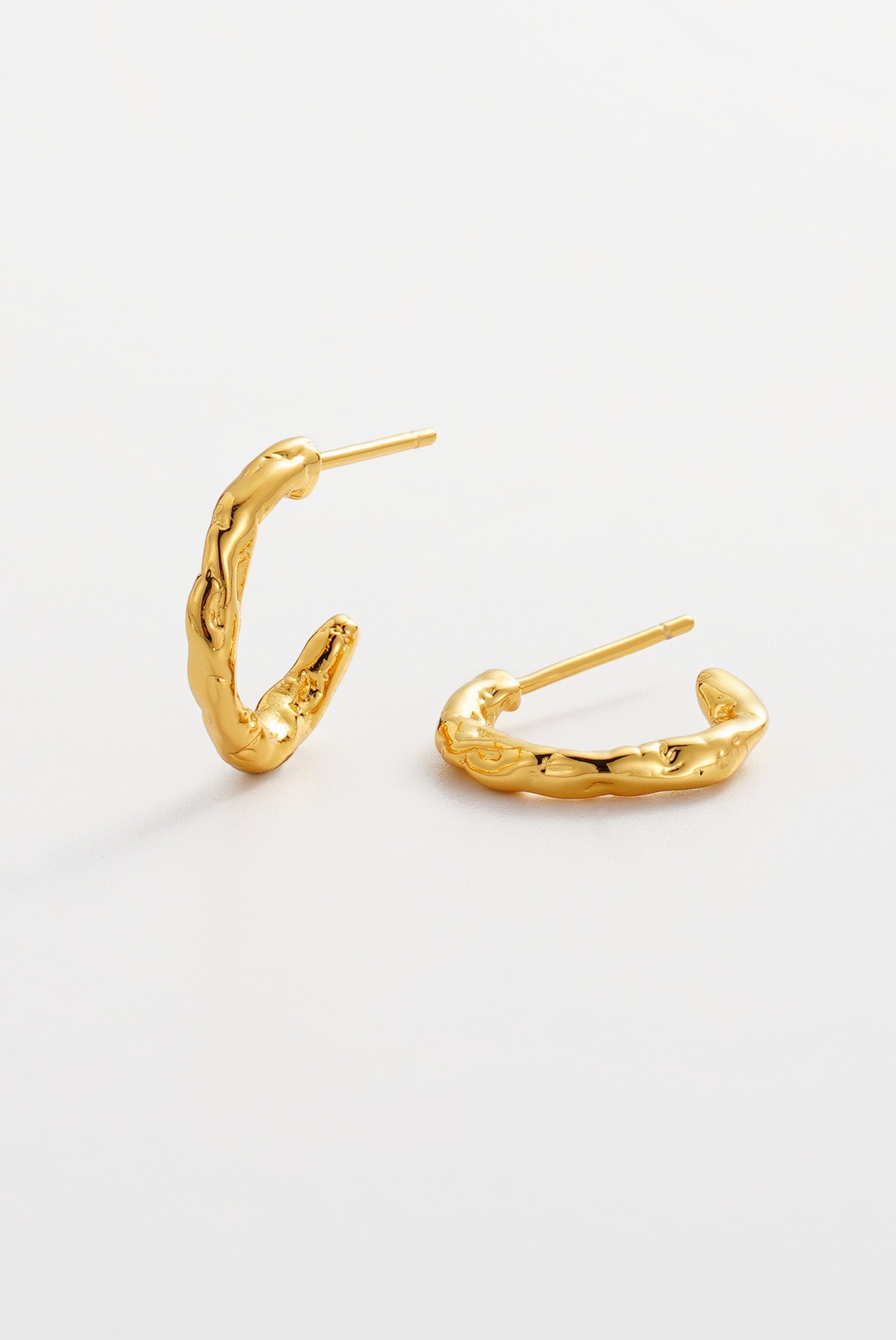 Zafino Alessia Hoop Small - Gold