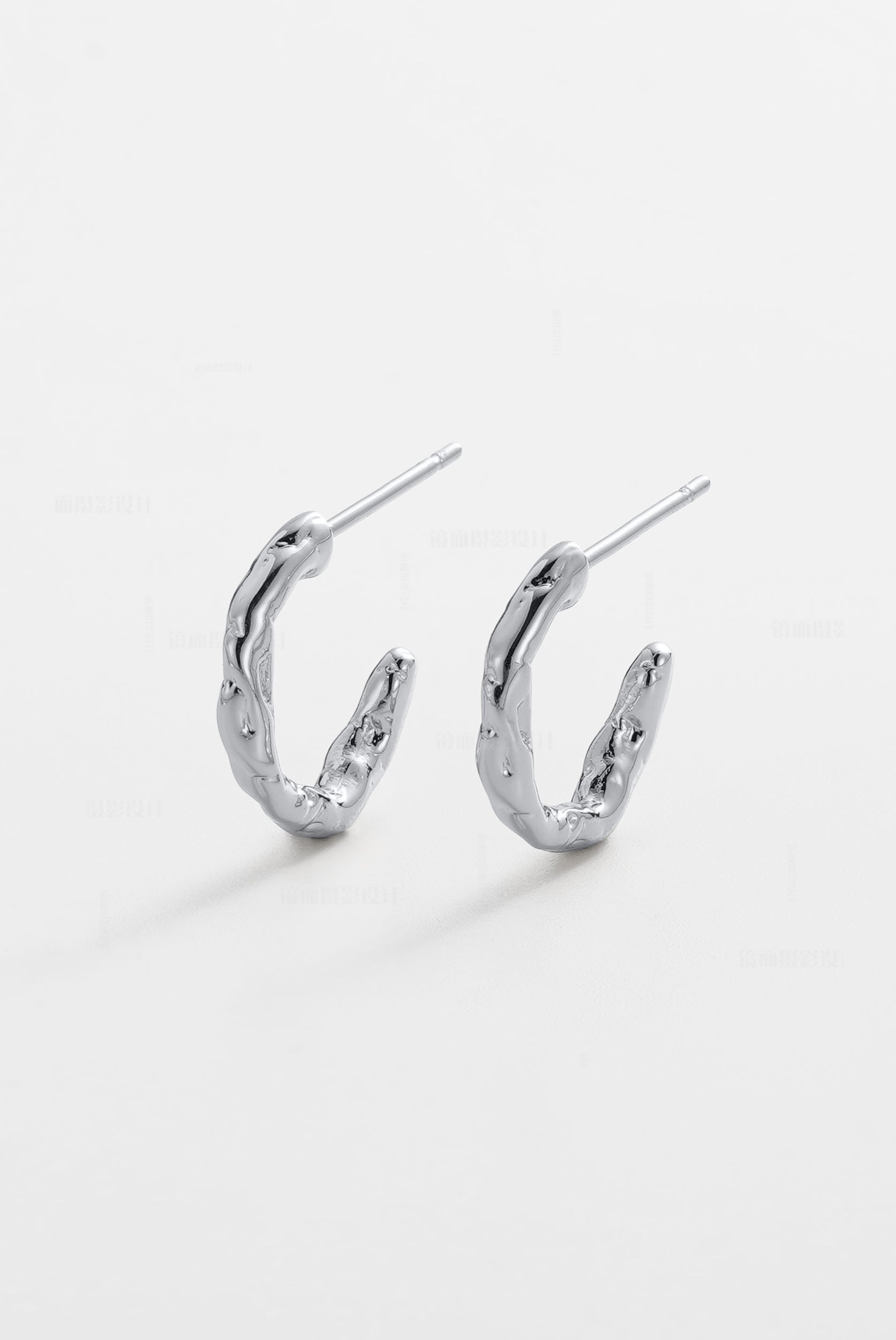 Zafino Alessia Hoop Small - Silver