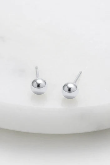 Zafino Ball Stud - Silver