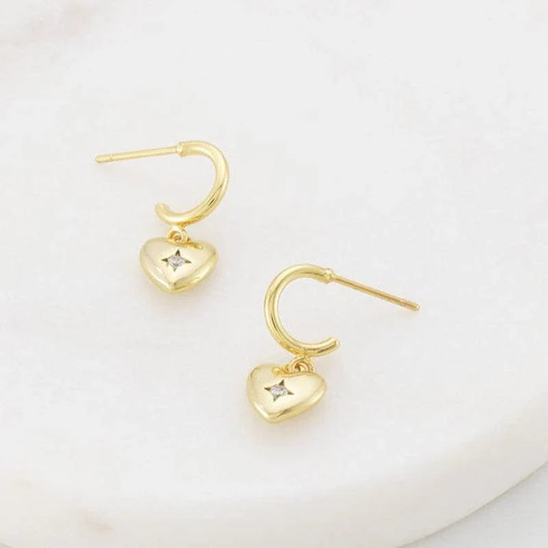 Zafino Boston Hoop - Gold