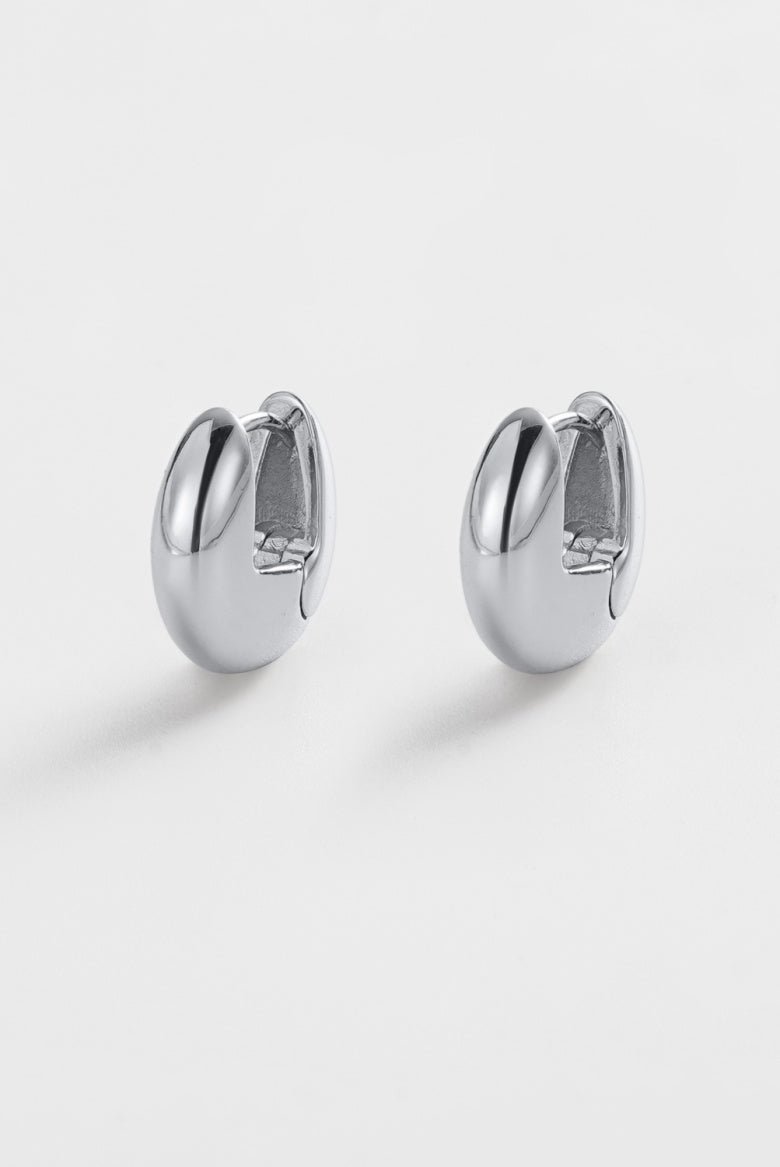Zafino Carrie Hoop - Silver