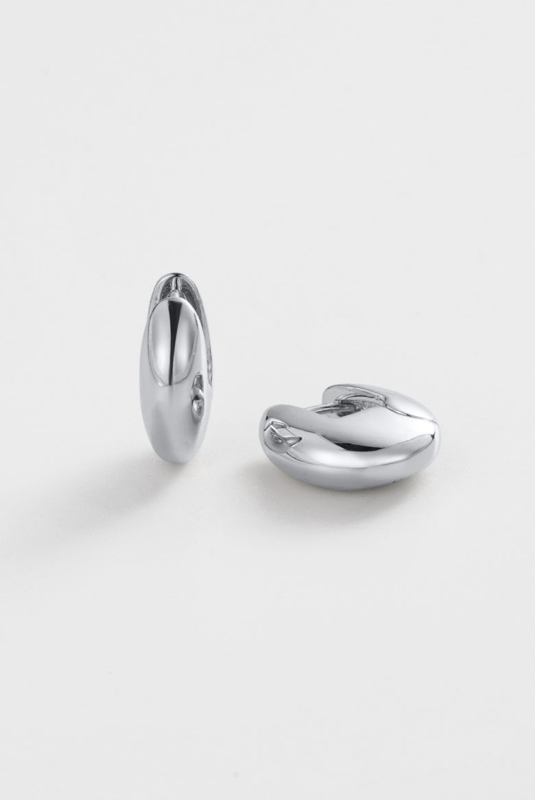Zafino Carrie Hoop - Silver
