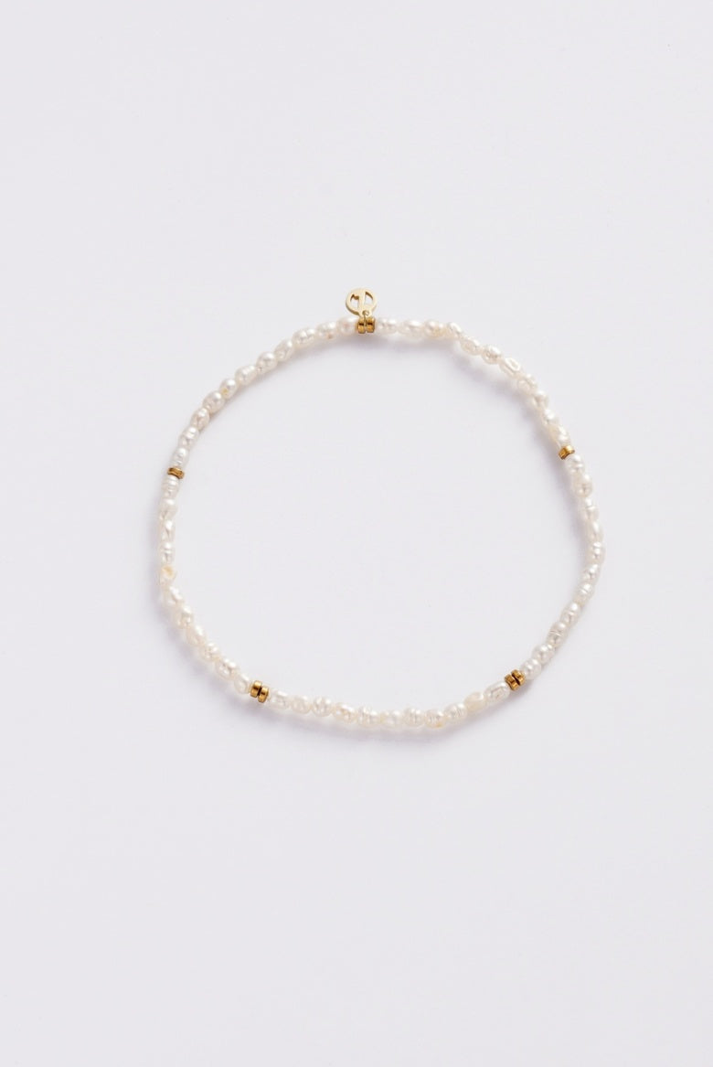Zafino Fine Pearl Bracelet - Gold
