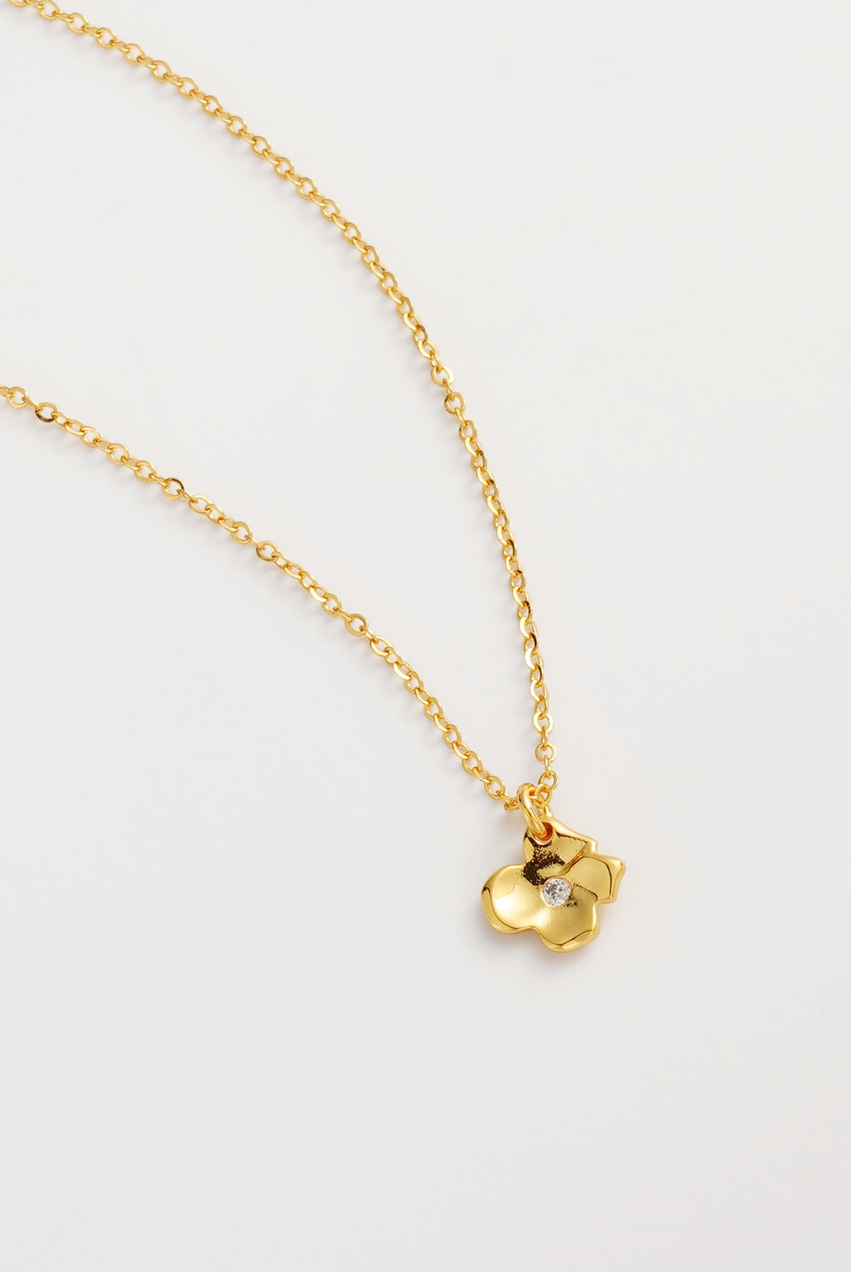 Zafino Fleur Necklace - Gold