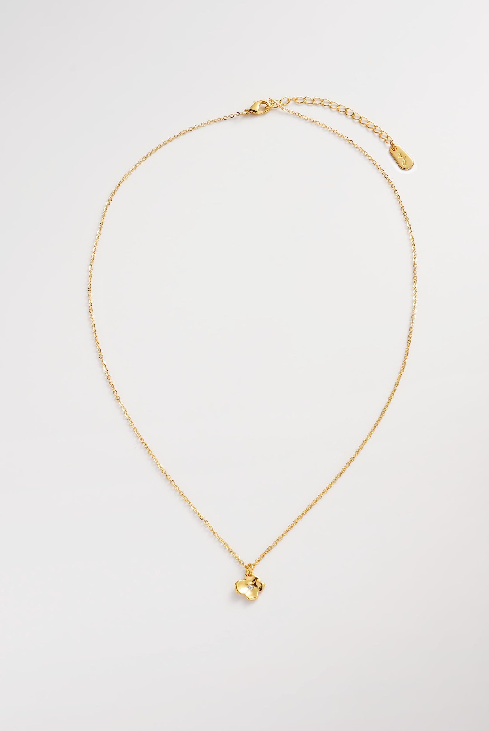 Zafino Fleur Necklace - Gold