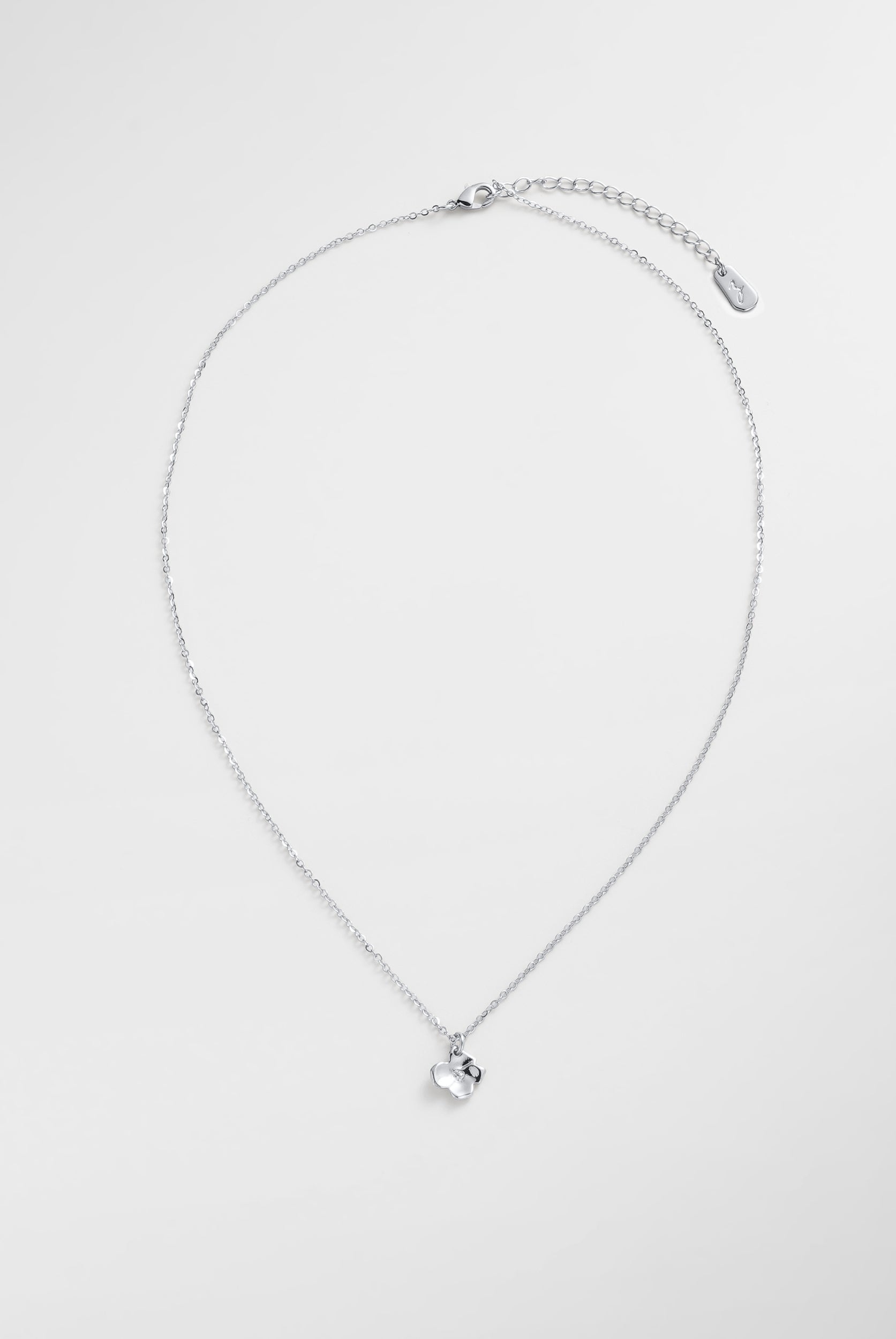Zafino Fleur Necklace - Silver