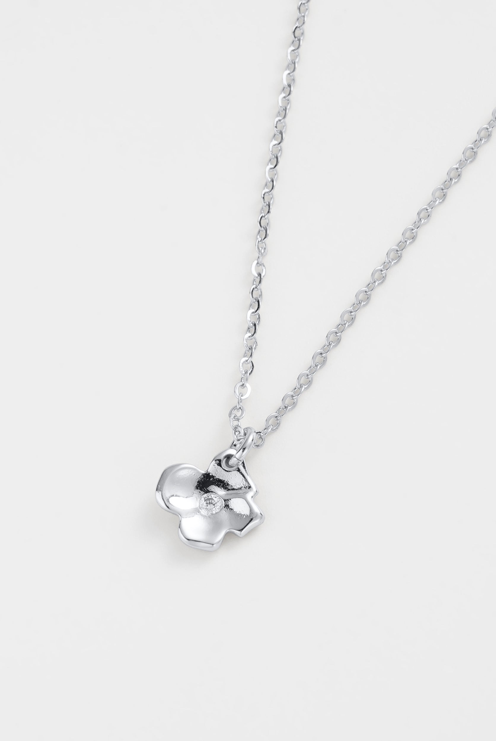 Zafino Fleur Necklace - Silver