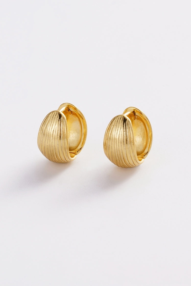 Zafino Gia Hoop - Gold