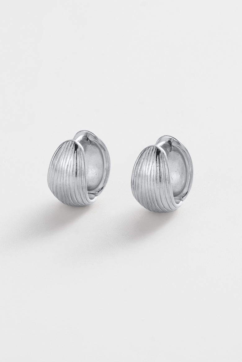 Zafino Gia Hoop - Silver