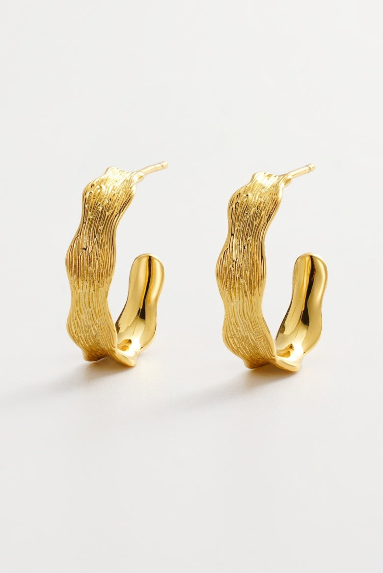 Zafino Kaia Earring Large - Gold