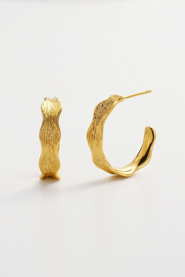Zafino Kaia Earring Large - Gold