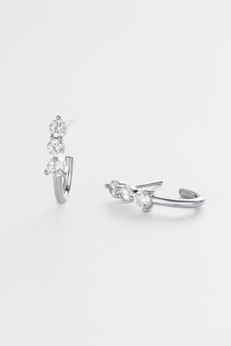 Zafino Mara Hoop - Silver