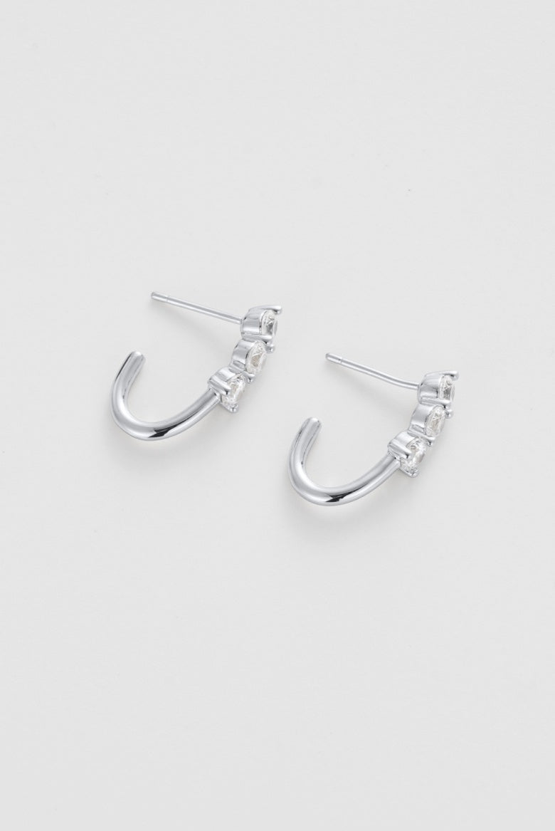 Zafino Mara Hoop - Silver