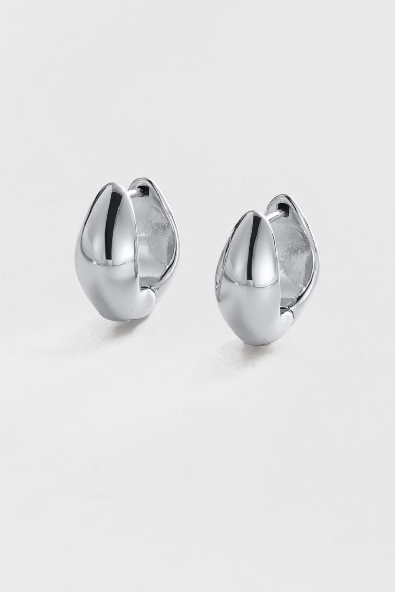 Zafino Margot Hoop -Silver