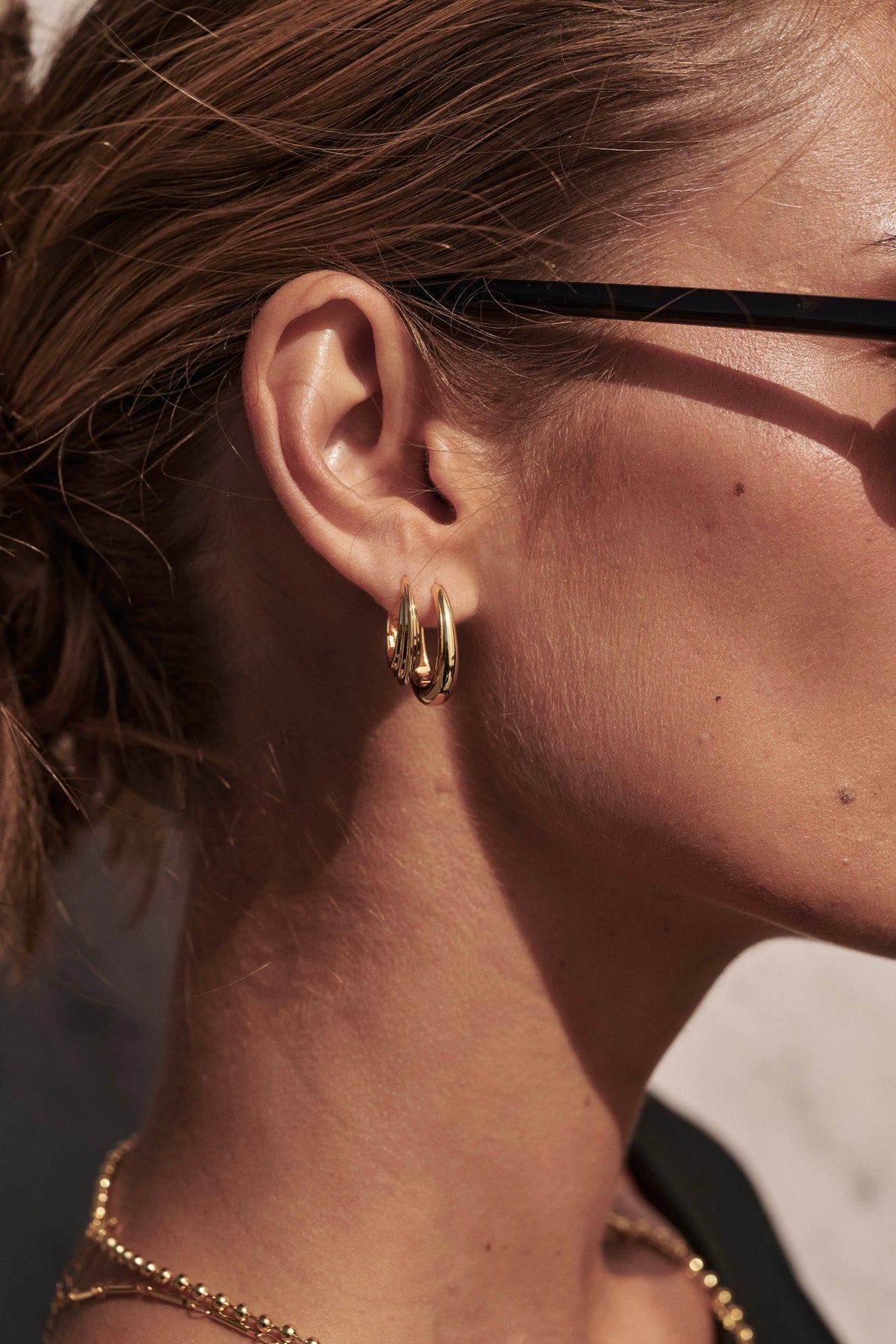Zafino Marley Hoop Medium - Gold