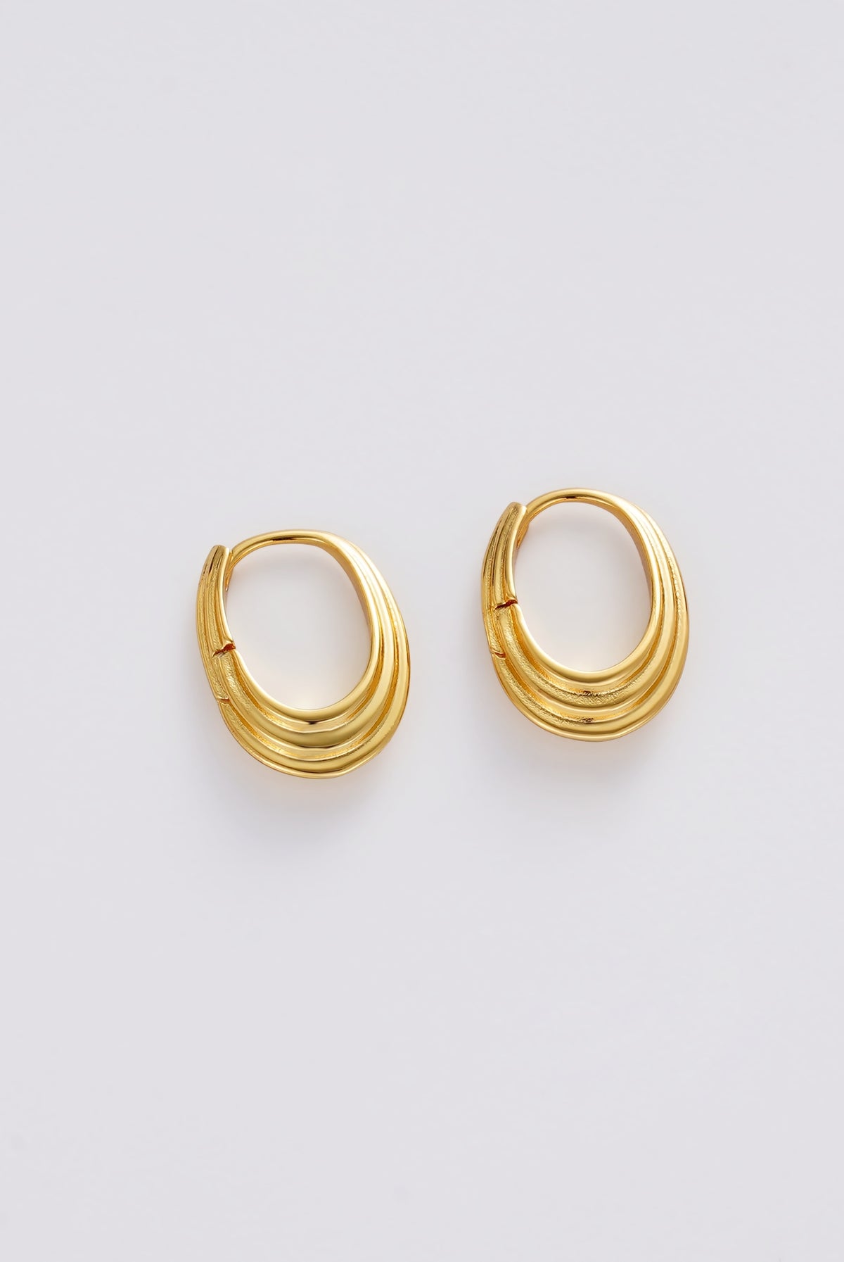 Zafino Marley Hoop Medium - Gold