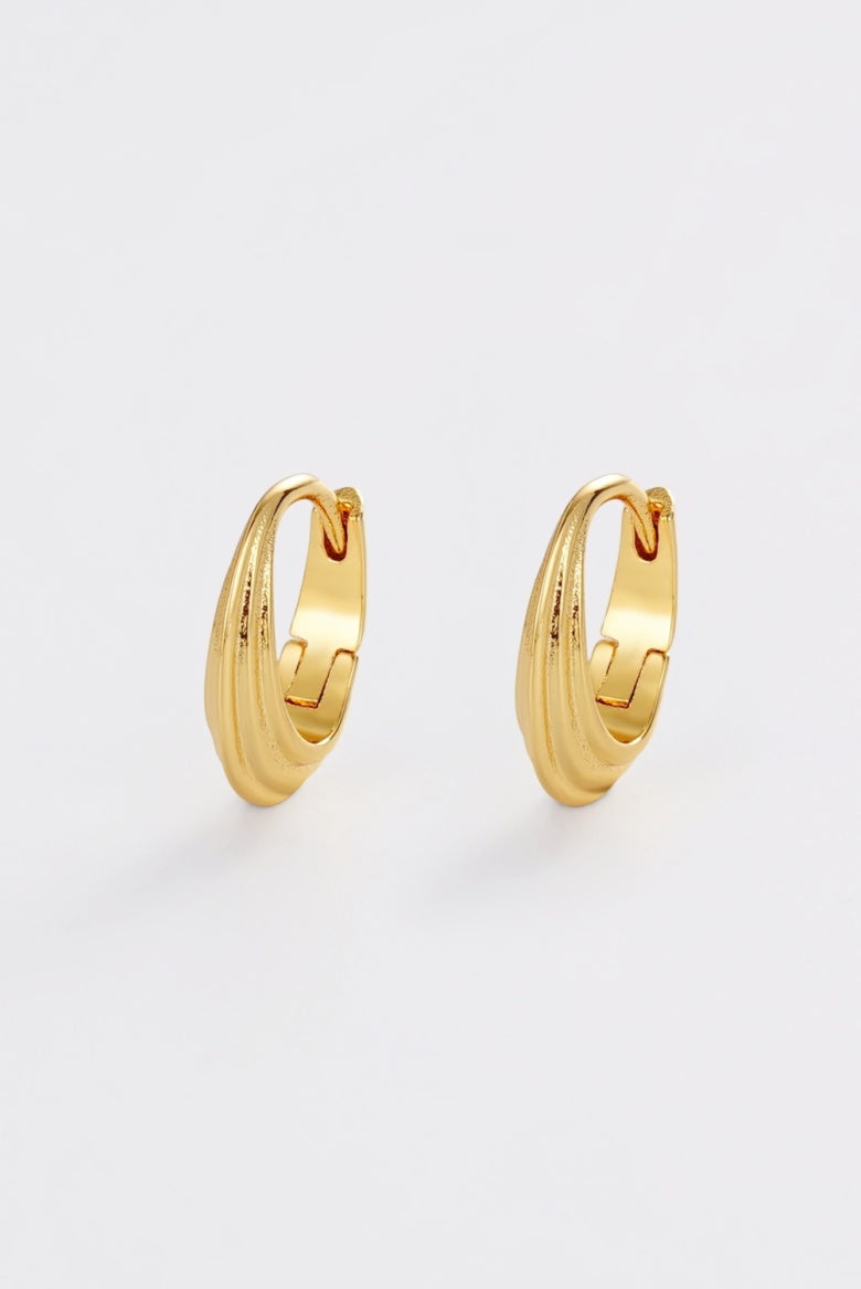 Zafino Marley Hoop Small - Gold